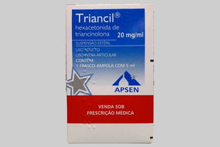 Imagem ilustrativa do artigo Triancil - Remédio corticóide com ação anti-inflamatória