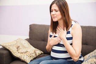 Illustrative image of the article Heartburn During Pregnancy: Causes & How to Treat