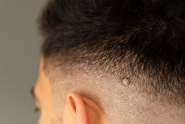 Cyst on hairline