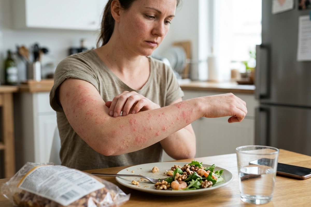 Image illustrative de l'article Allergie alimentaire: symptômes, causes et traitement