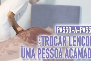 Imagem ilustrativa do artigo Como mudar os lençóis de uma pessoa acamada (em 6 passos)