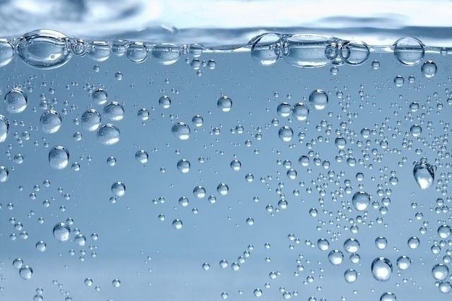 agua con gas