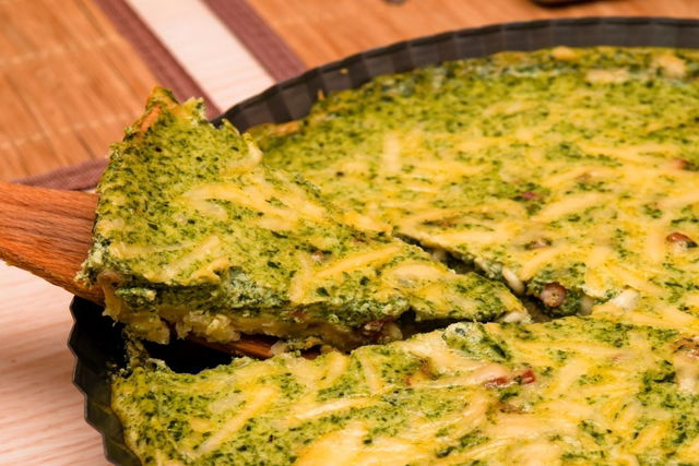 Quiche de algas