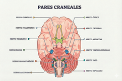 Imagen ilustrativa del artículo Pares craneales: qué son, funciones y mnemotécnia