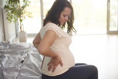 Illustrative image of the article Back Pain During Pregnancy: 7 Relief Tips & Warning Signs