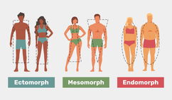 Illustrative image of the article Body Types Quiz: What Ectomorph, Mesomorph & Endomorph Mean