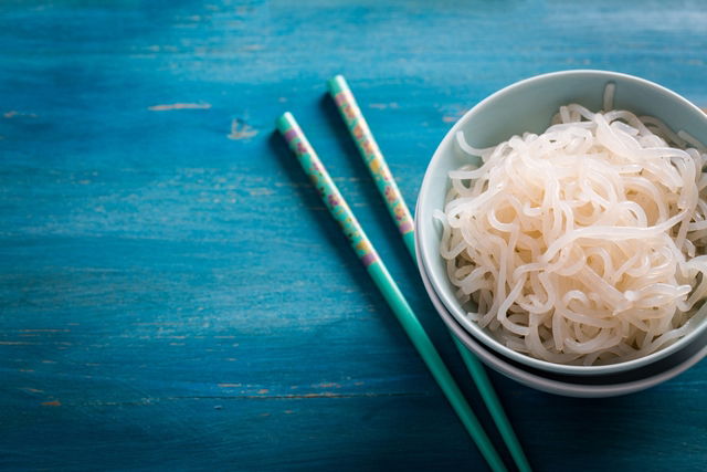 Un plato de konjac